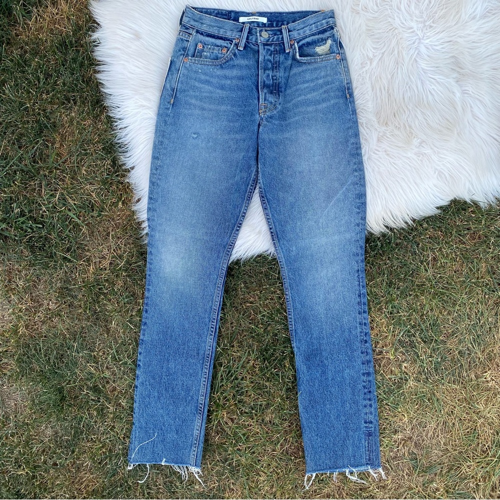 Grlfrnd Karolina Distressed Jeans 23 NWT